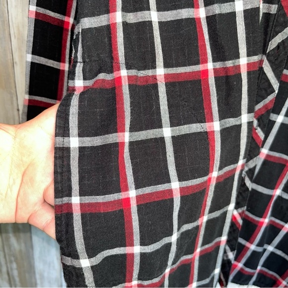 J. Jill Perfect Plaid Double Cloth Long Tunic - Picture 5 of 7